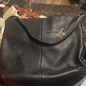 Botkier Black Leather Shoulder Bag